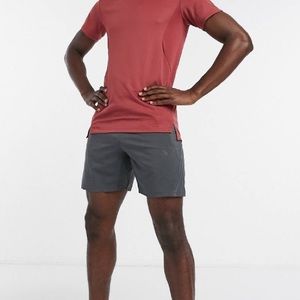 Mens Tall Large Gray Adidas Running Shorts with zippers